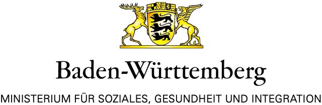 Logo des Ministeriums für Soziales, Gesundheit und Integration Baden-Württemberg.